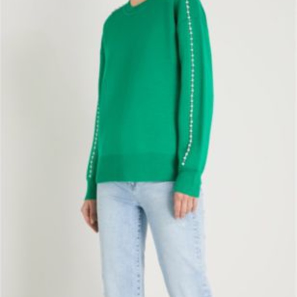 Sandro Emerald Green Sweater - Picture 6 of 6